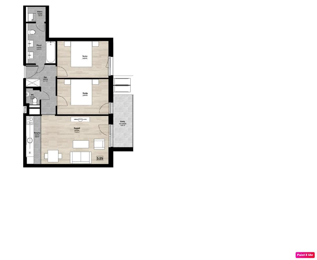 Bp Garden Apartment Budapeszt Zewnętrze zdjęcie
